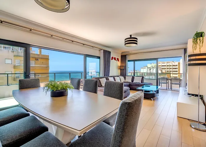 Sunscape Rocha Prime - Oceanview - Wifi - Parking Appartement Portimão