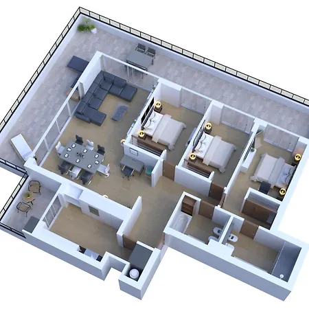 Sunscape Rocha Prime - Oceanview - Wifi - Parking